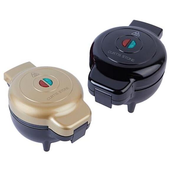 Curtis Stone 2-pack Pie and Bundt Makers with Gift Boxes black and aqua - Picture 1 of 7